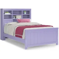 Kids Cottage Colors Lavender 3 Pc Full Bookcase Bed