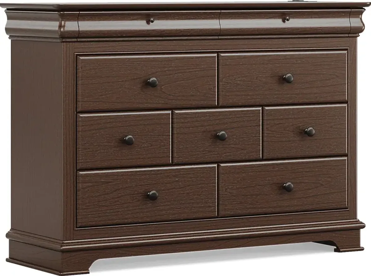 Kids Oberon Chocolate Twin Storage Bedroom