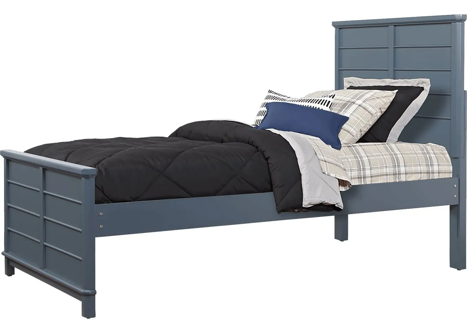 Kids Bay Street Blue 3 Pc Twin Panel Bed