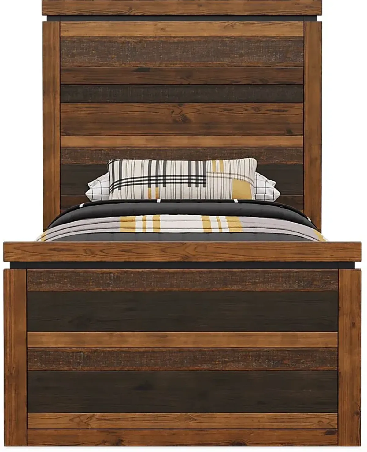 Kids Westover Hills Jr. Brown Twin Panel Bedroom