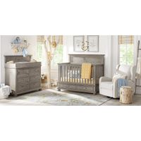 Disney Baby Woodland Adventures with Winnie the Pooh Classic Gray Convertible Crib