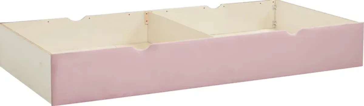 Braelynn Pink Twin Storage Trundle