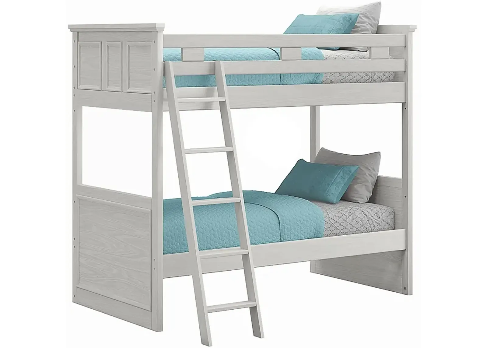 Kids Canyon Lake Ash Gray Twin/Twin Bunk Bed