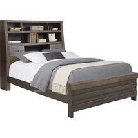 Kids Montana 2.0 Espresso 3 Pc Full Bookcase Bed