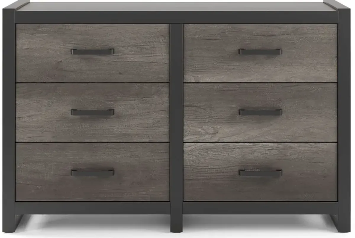 Kids Colefax Avenue Dark Gray Full Bookcase Bedroom