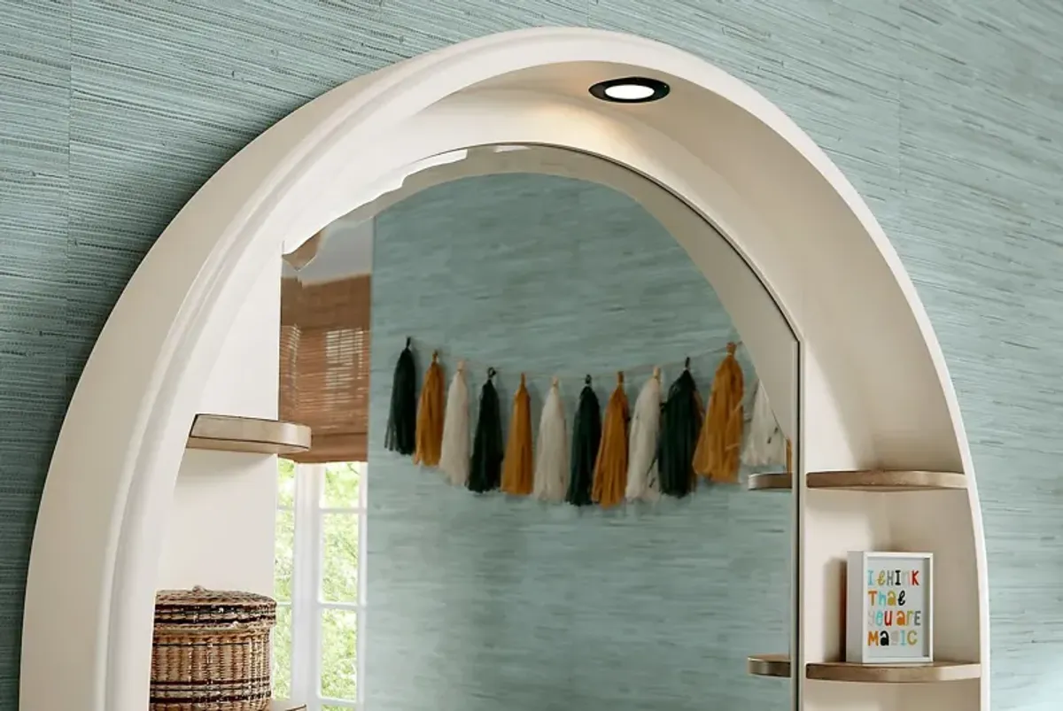 Kids Oberon Cream Twin Panel Bedroom