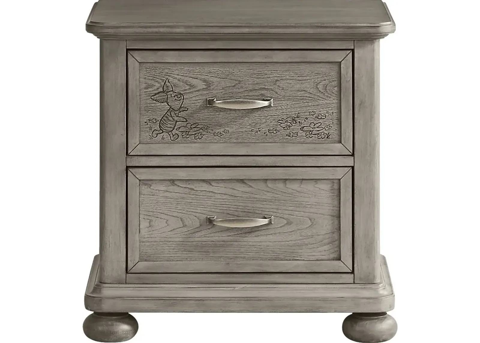 Disney Baby Woodland Adventures with Winnie the Pooh Classic Gray Nightstand