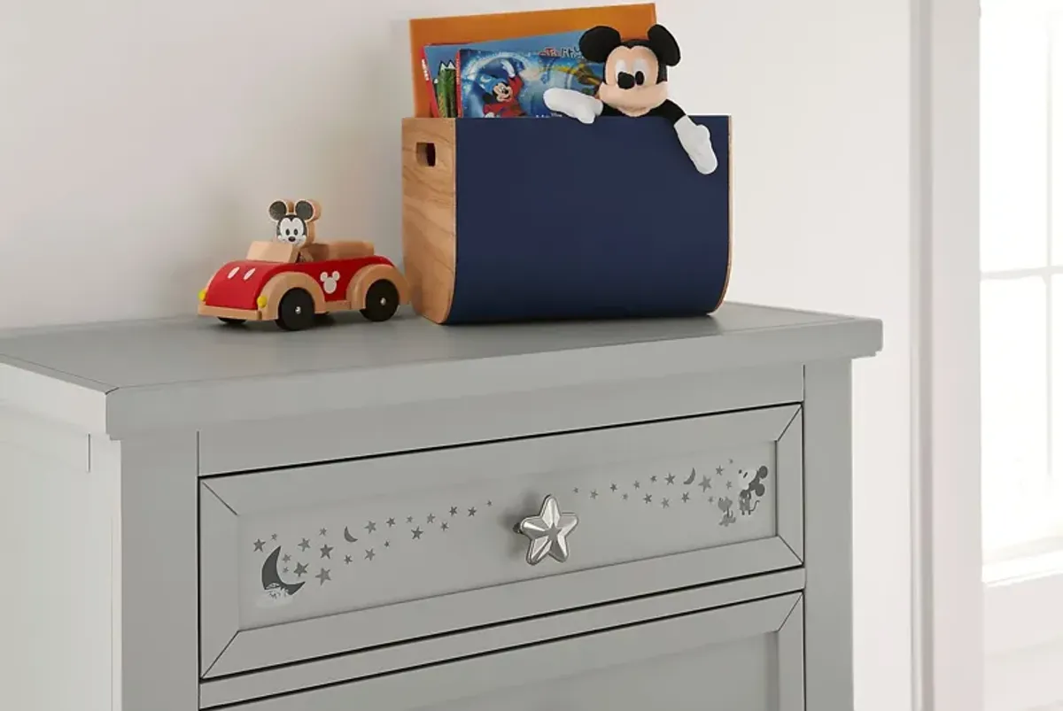 Kids Starry Dreams with Mickey Mouse Gray Chest