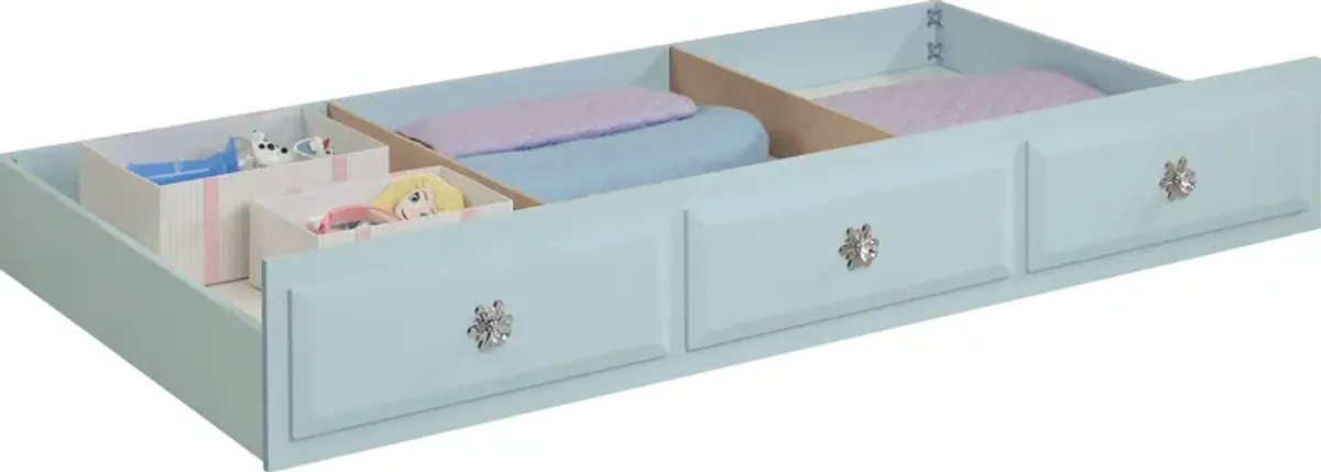 Disney Frozen Ice Blue Twin Storage Trundle