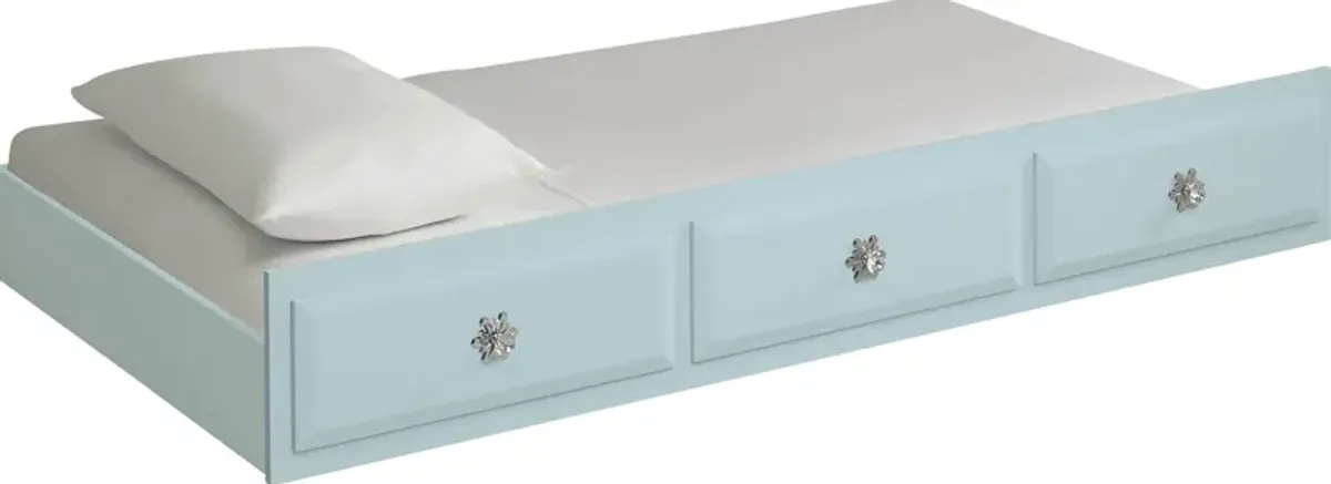 Disney Frozen Ice Blue Twin Storage Trundle