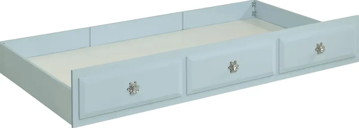 Disney Frozen Ice Blue Twin Storage Trundle