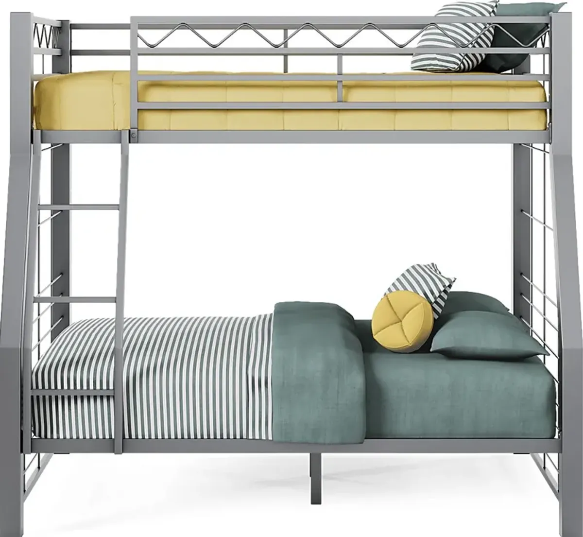 Build-A-Bunk Gray Twin/Full Bunk Bed