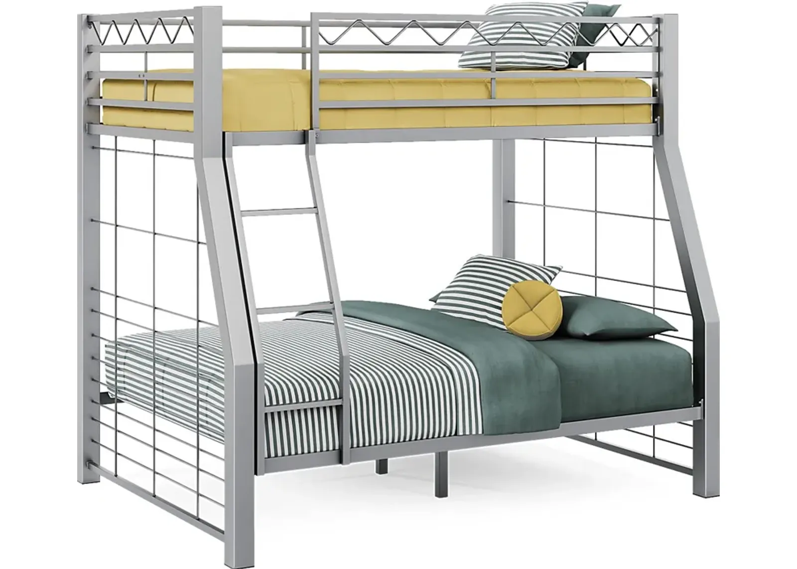 Build-A-Bunk Gray Twin/Full Bunk Bed