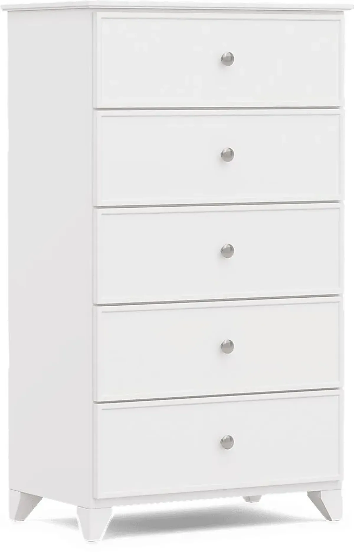 Kids Preston Place White Twin/Full Loft Bedroom with Chest, Desk & Bookshelf