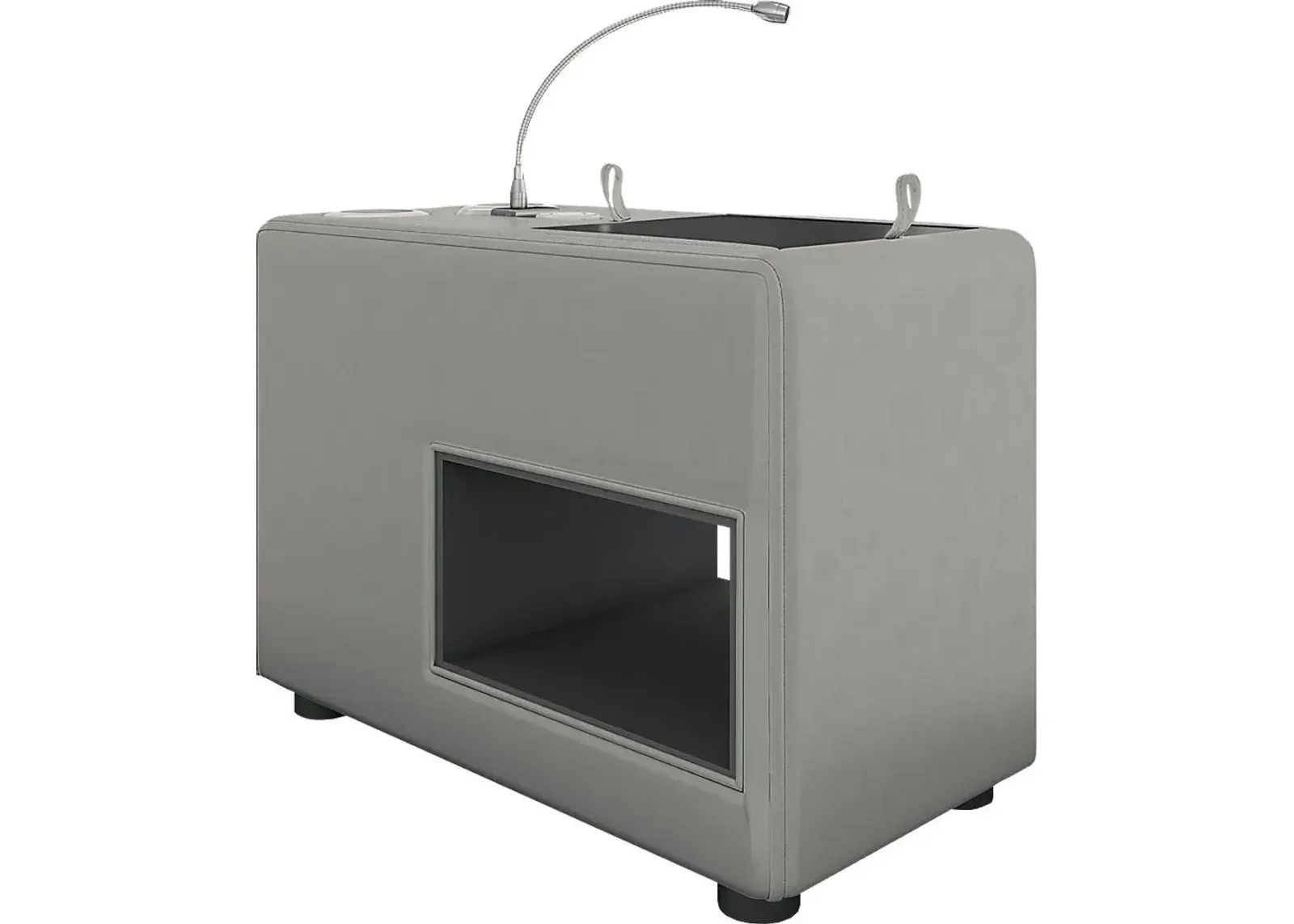 Kids ReGen&trade; Recharged Gray Nightstand