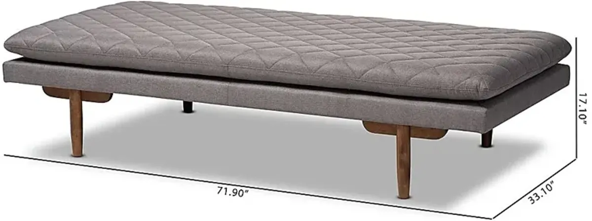 Galeton Court Gray Daybed