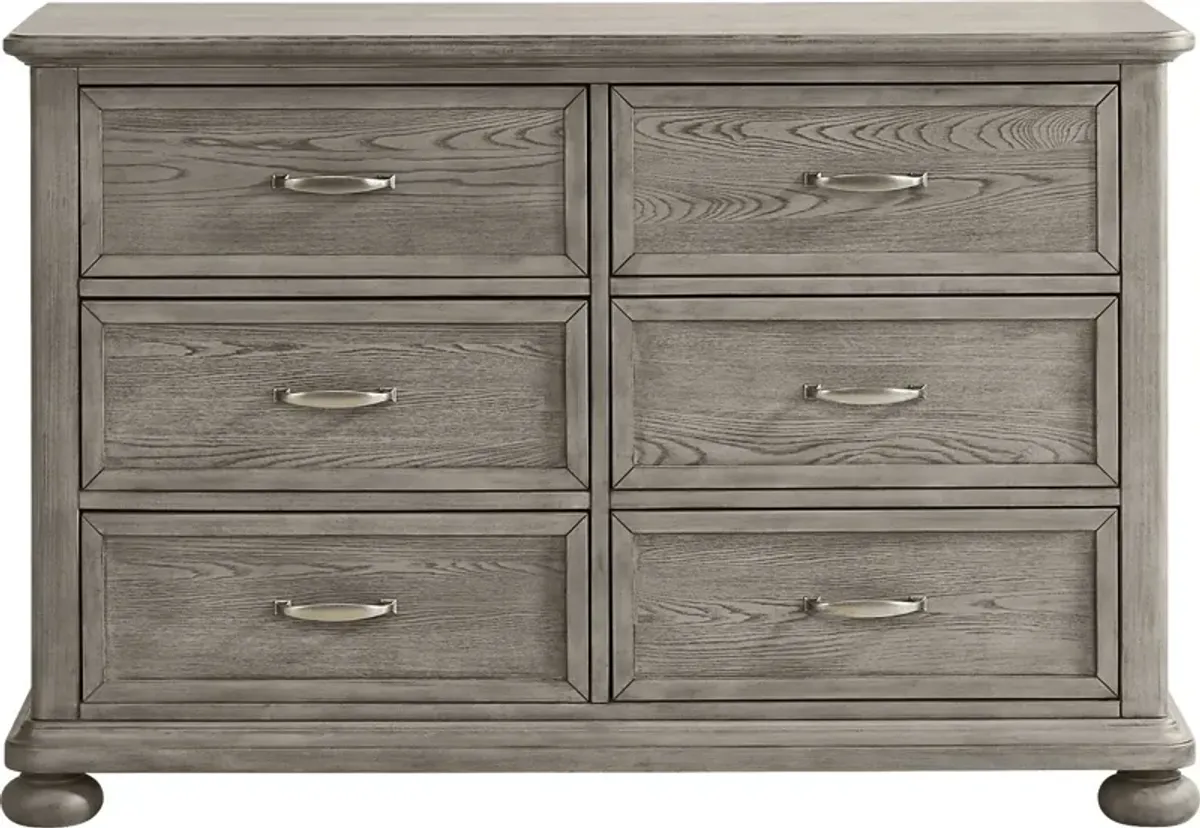 Kids Woodland Adventures Classic Gray Dresser