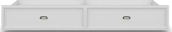 Kids Hilton Head White Twin Storage Trundle