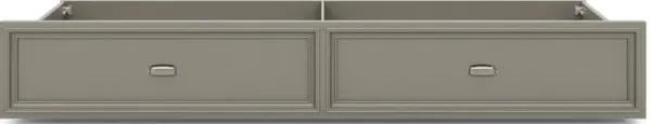 Kids Hilton Head Gray Twin Storage Trundle