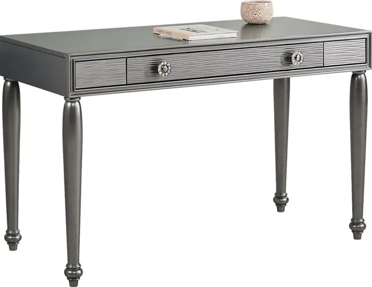 Evangeline Charcoal Vanity Desk