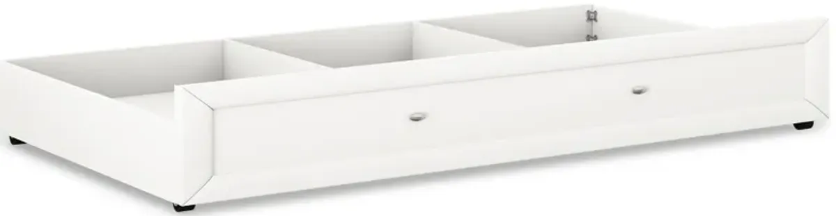 Kids Ivy League 2.0 White Twin Storage Trundle