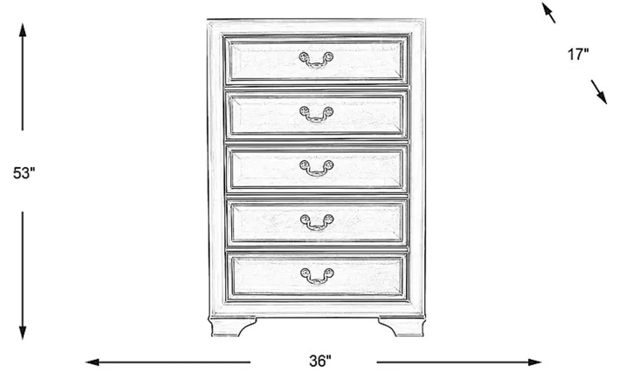 Kids Mill Valley Jr. White Chest