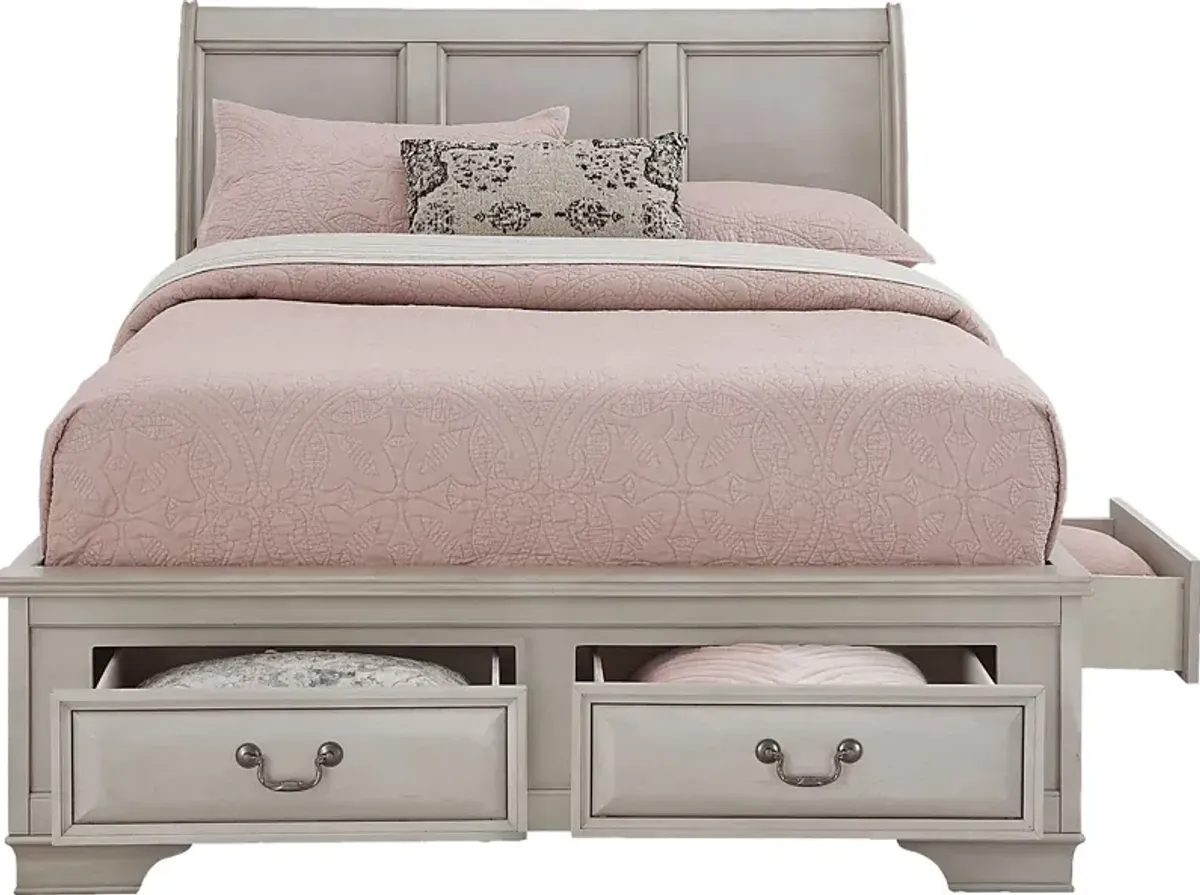 Kids Mill Valley Jr. White Full Storage Bedroom