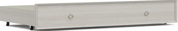 Kids Vivien Wirebrush Gray Twin Storage Trundle