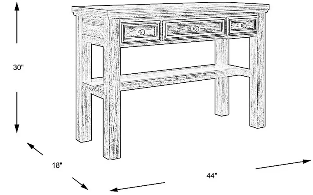 Kids Canyon Lake Java Desk