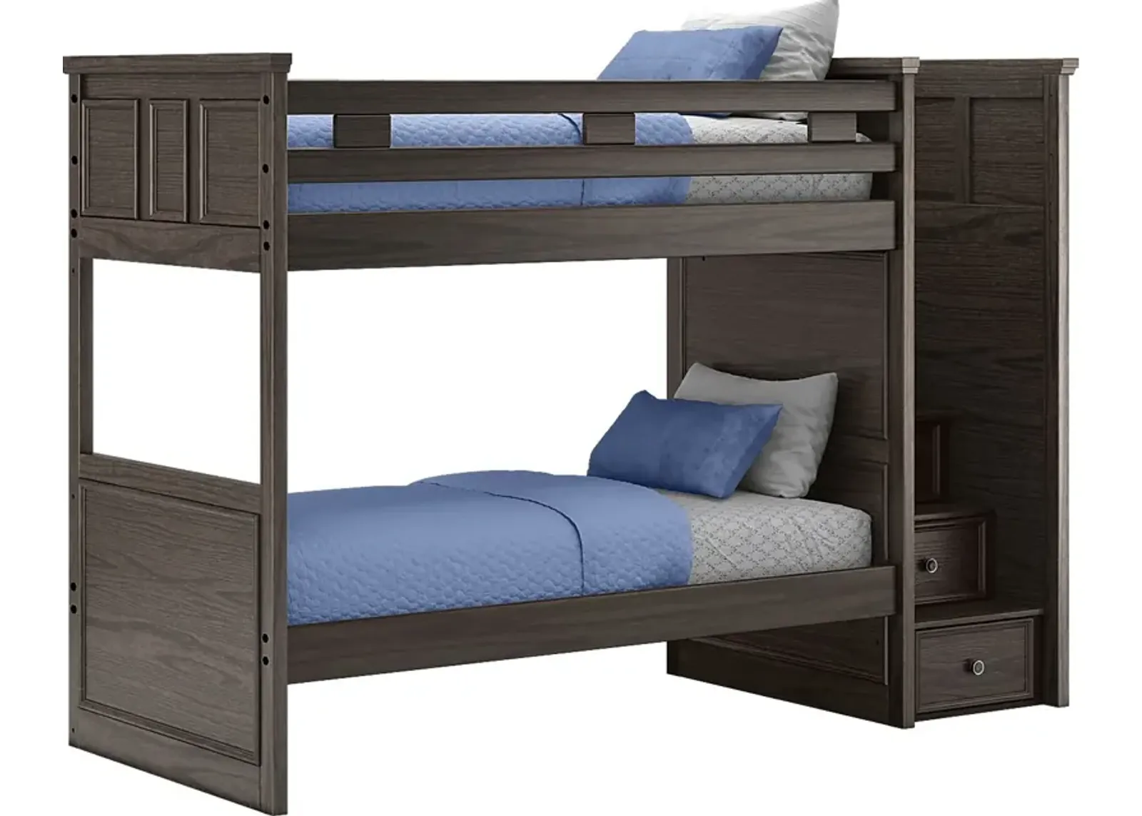 Kids Canyon Lake Java Twin/Twin Step Bunk