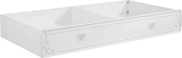 Disney Princess White Twin Storage Trundle