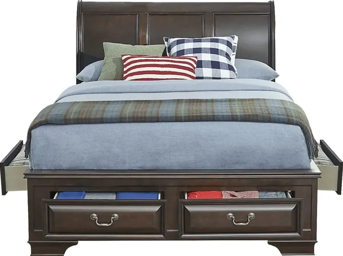 Kids Mill Valley Jr. Cherry Full Storage Bedroom