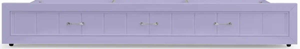 Kids Cottage Colors Lavender Twin Storage Trundle