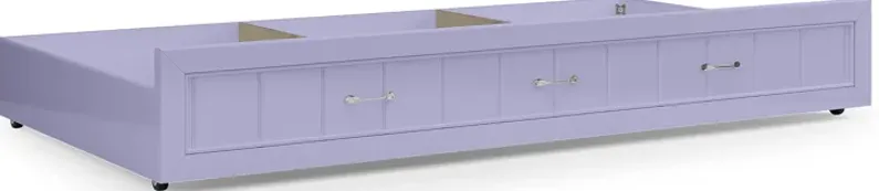 Kids Cottage Colors Lavender Twin Storage Trundle