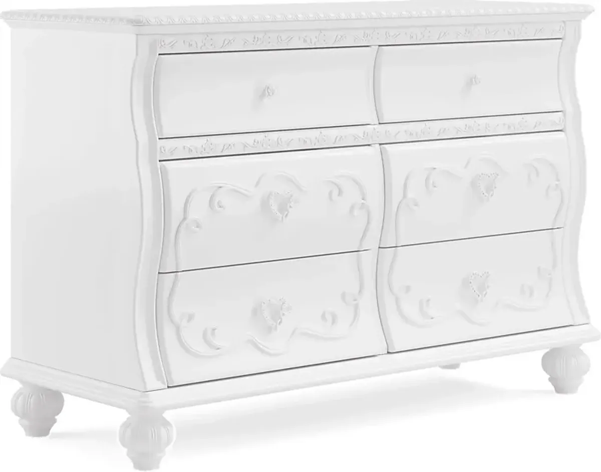 Disney Princess White Dresser