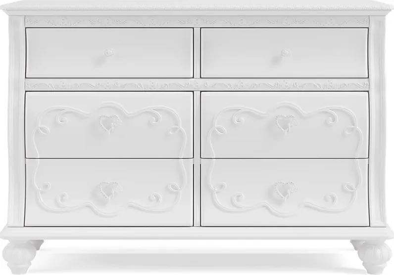 Disney Princess White Dresser