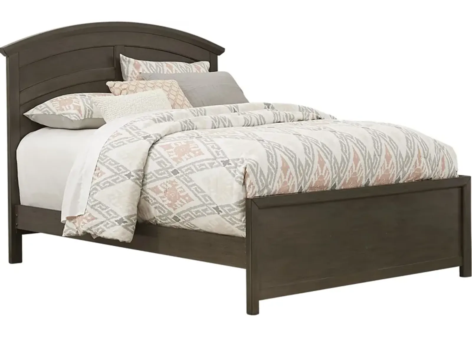 Kids Santa Cruz Gray 3 Pc Full Panel Bed