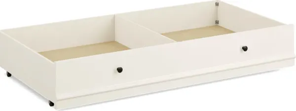 Kids Oberon Cream Twin Storage Trundle
