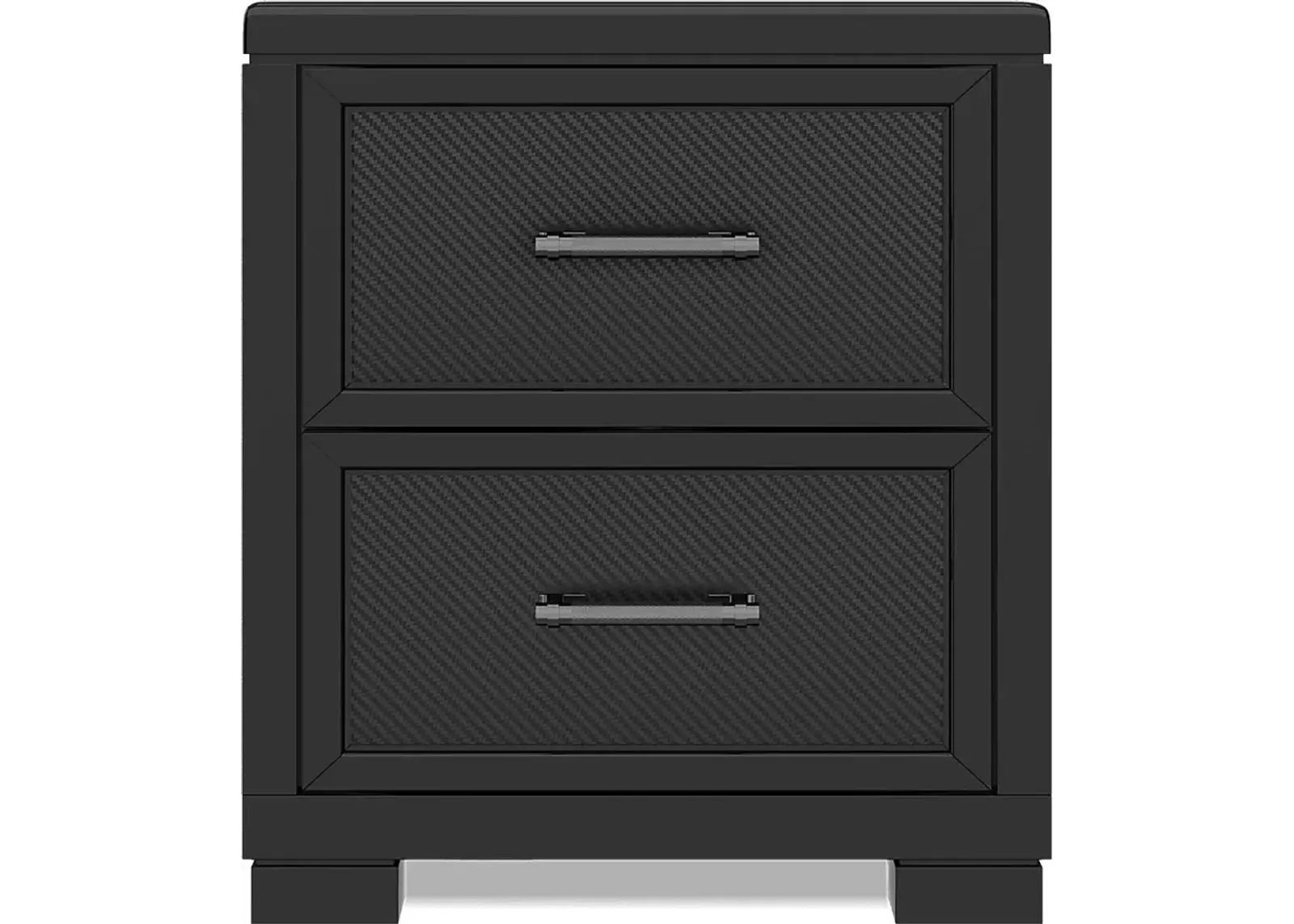 Kids Carbon Optix Black Nightstand