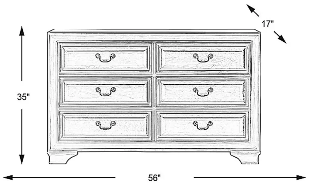 Kids Mill Valley Jr. Cherry Dresser