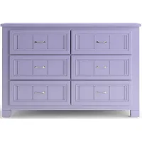 Kids Cottage Colors Lavender Dresser