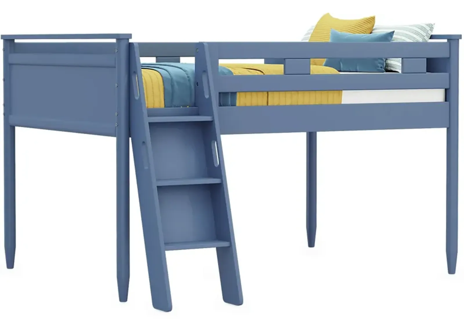 Kids Modern Colors Slate Blue Full Loft