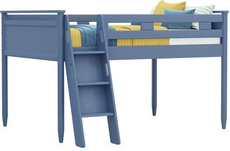 Kids Modern Colors Slate Blue Full Loft