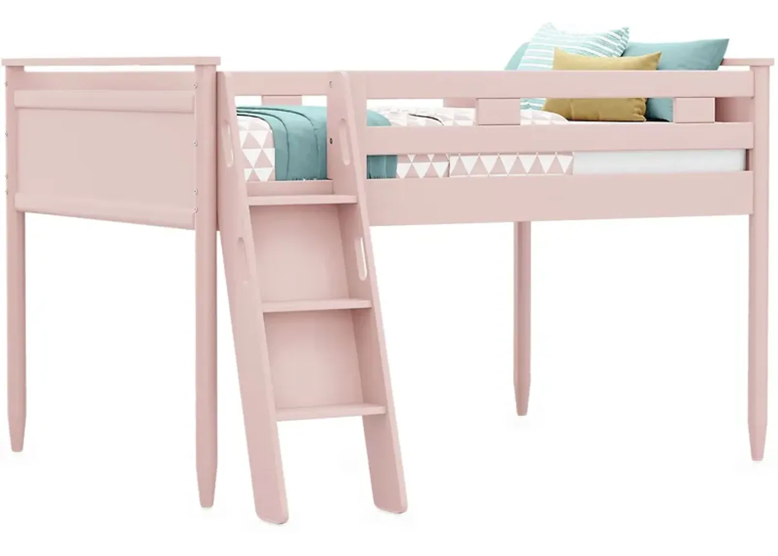 Kids Modern Colors Pink Full Loft