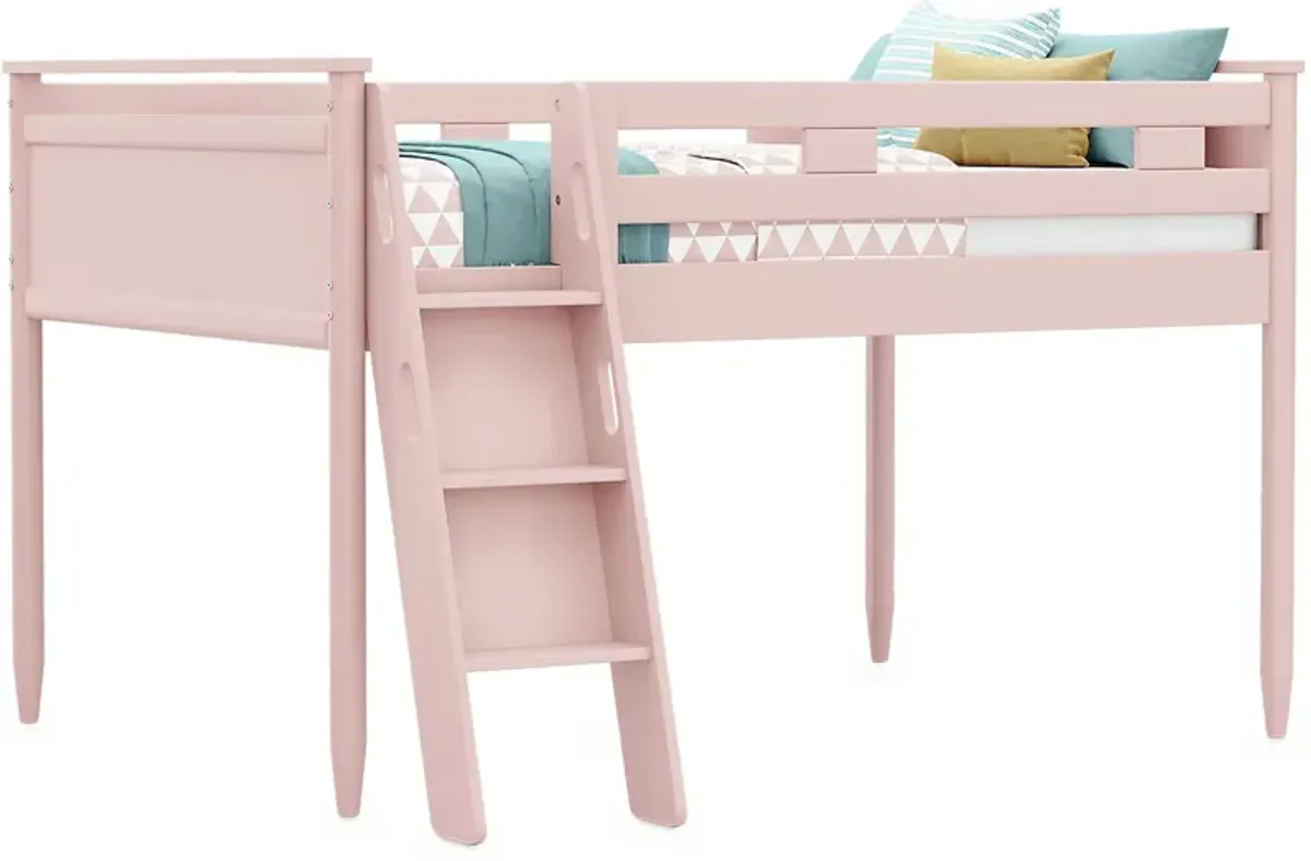 Kids Modern Colors Pink Full Loft