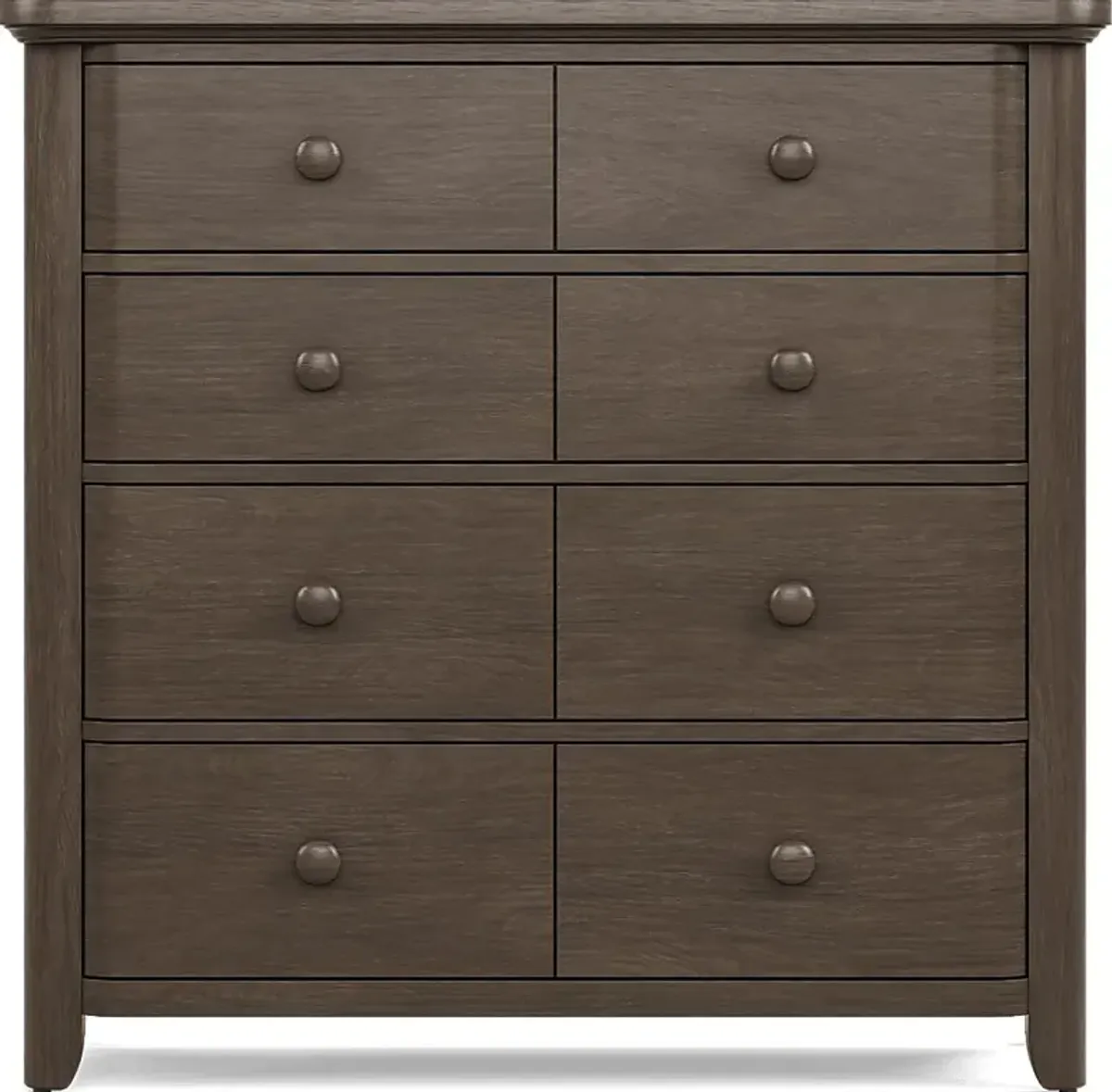 Kids South Bend Brown Cherry 5 Pc Full Poster Bedroom