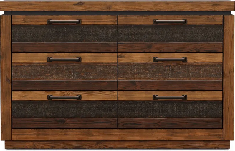 Kids Westover Hills Jr. Brown Dresser