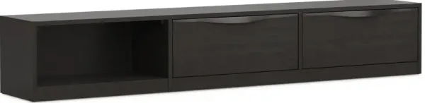 Kids Stardust Charcoal Reversible Underbed Storage Unit