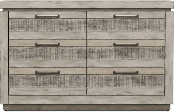 Kids Westover Hills Jr. Gray Dresser