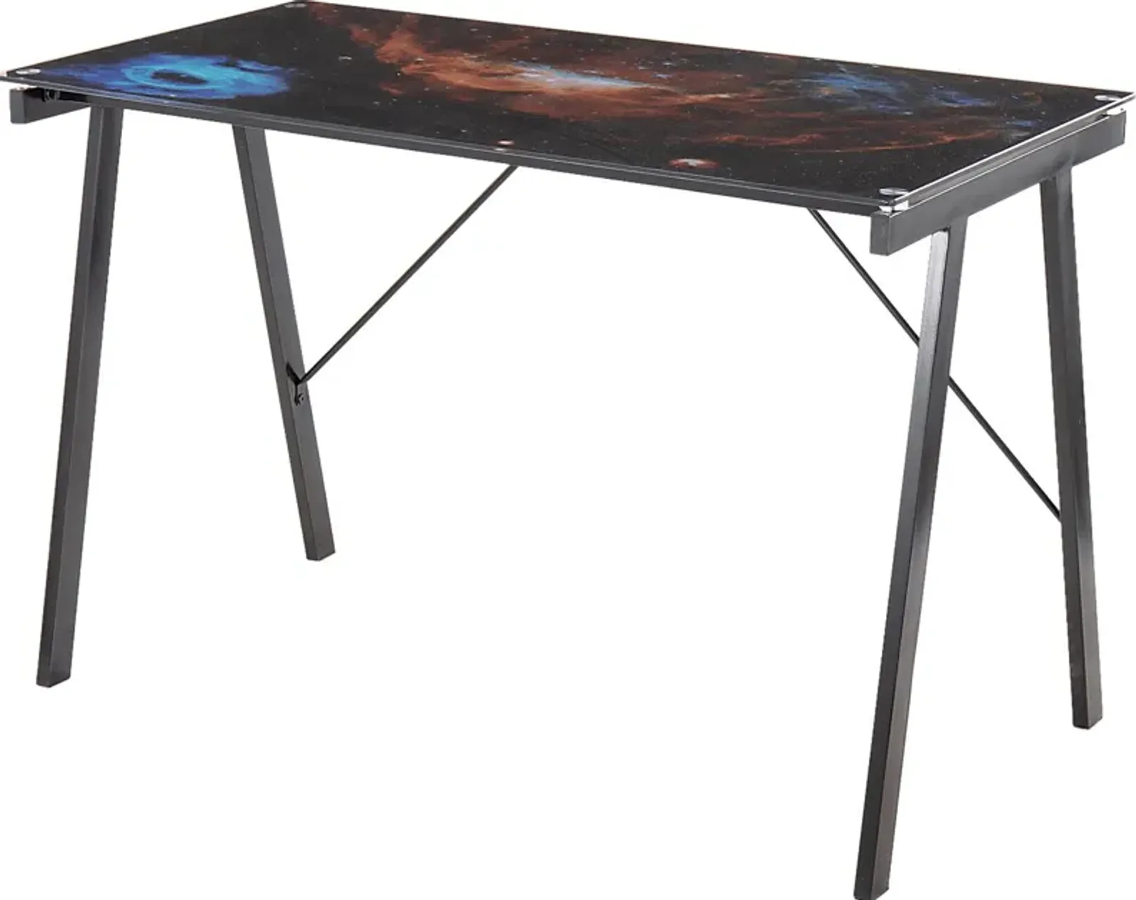 Kids Space Black Graphic Desk